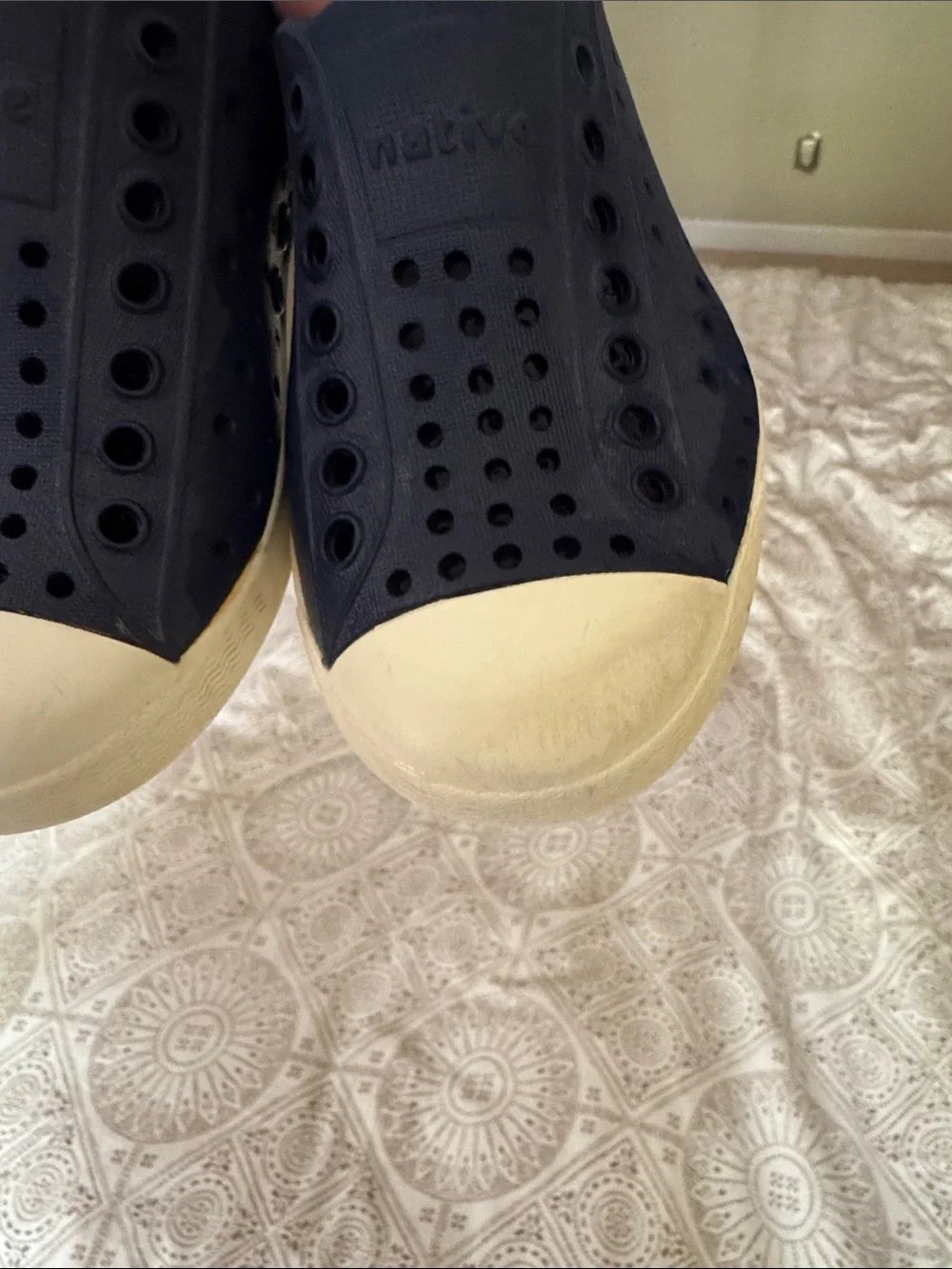 Native Navy Jefferson Slip On Sneakers